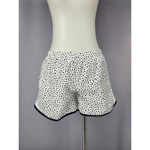 Nike Other - Nike Dri-FIT Athletic Running Shorts Teens XL White Black Print Liner